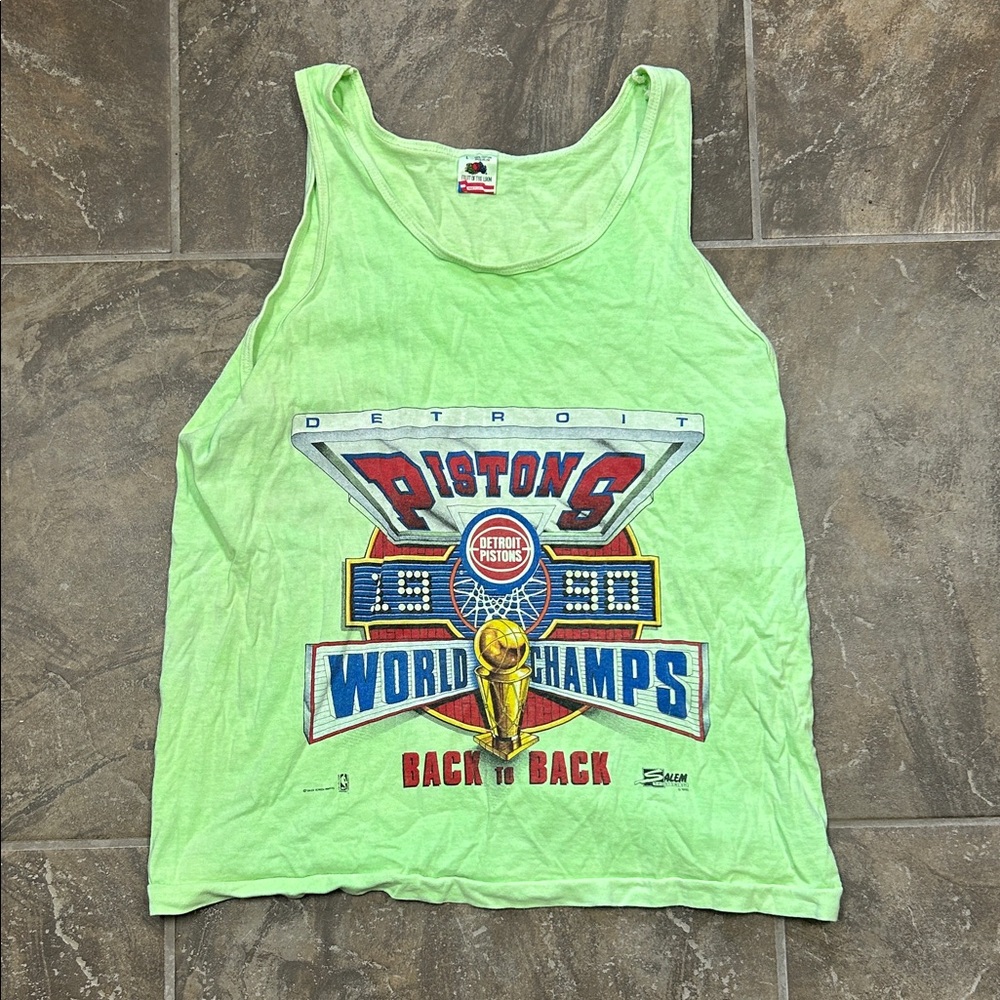 Detroit Pistons Tank Top